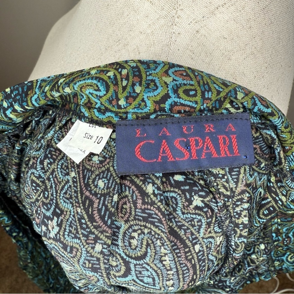 Vintage Laura Caspari Midi Skirt | Size 10 - Picture 5 of 5